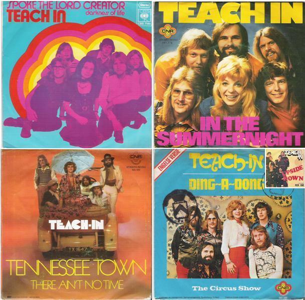 TEACH IN - PAKKET!, Cd's en Dvd's, Vinyl Singles, Zo goed als nieuw, Single, Pop, 7 inch, Ophalen of Verzenden