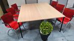 2 Grote Ahrend vergadertafels met 6 Artifort Zeno stoelen, Ophalen, Gebruikt, 100 tot 150 cm, 200 cm of meer