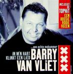 CD BARRY VAN VLIET IN M'N HART AMSTERDAM VOLKSLIED SMARTLAP, Verzenden, Zo goed als nieuw, Levenslied of Smartlap