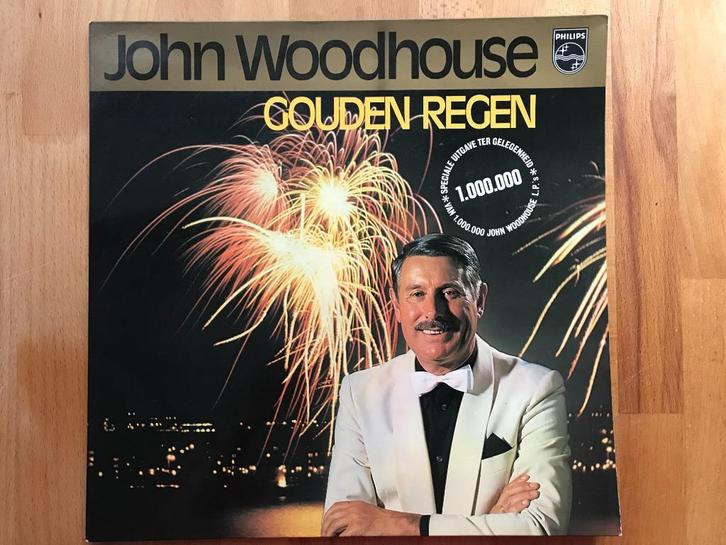 LP John Woodhouse Gouden Regen - Accordeon, Cd's en Dvd's, Vinyl | Overige Vinyl, Gebruikt, 12 inch, Ophalen of Verzenden