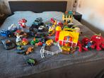 Groot lot speelgoed - auto's, boerderij, Sesamstraat, Ophalen of Verzenden, Gebruikt, Jongen of Meisje