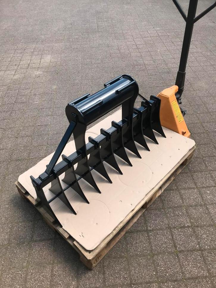 Terreinhark voor vaste/losse houtklem., Zakelijke goederen, Machines en Bouw | Kranen en Graafmachines, Graafmachine, Ophalen
