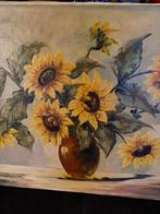 Zonnebloem schilderij, Antiek en Kunst, Ophalen