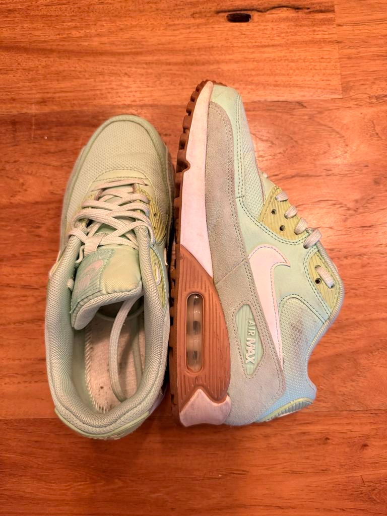 Nike Air Max 90 Mint green 36,5, Ophalen of Verzenden, Groen, Sneakers of Gympen, Zo goed als nieuw