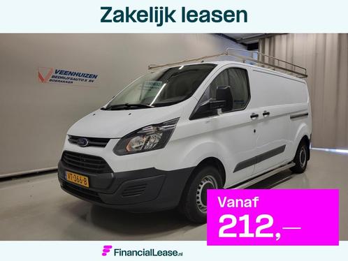 Ford Transit Custom 2.2TDCI L2/H1 2x Schuifdeur Imperiaal Tr, Auto's, Bestelauto's, Bedrijf, Lease, Financial lease, Airconditioning