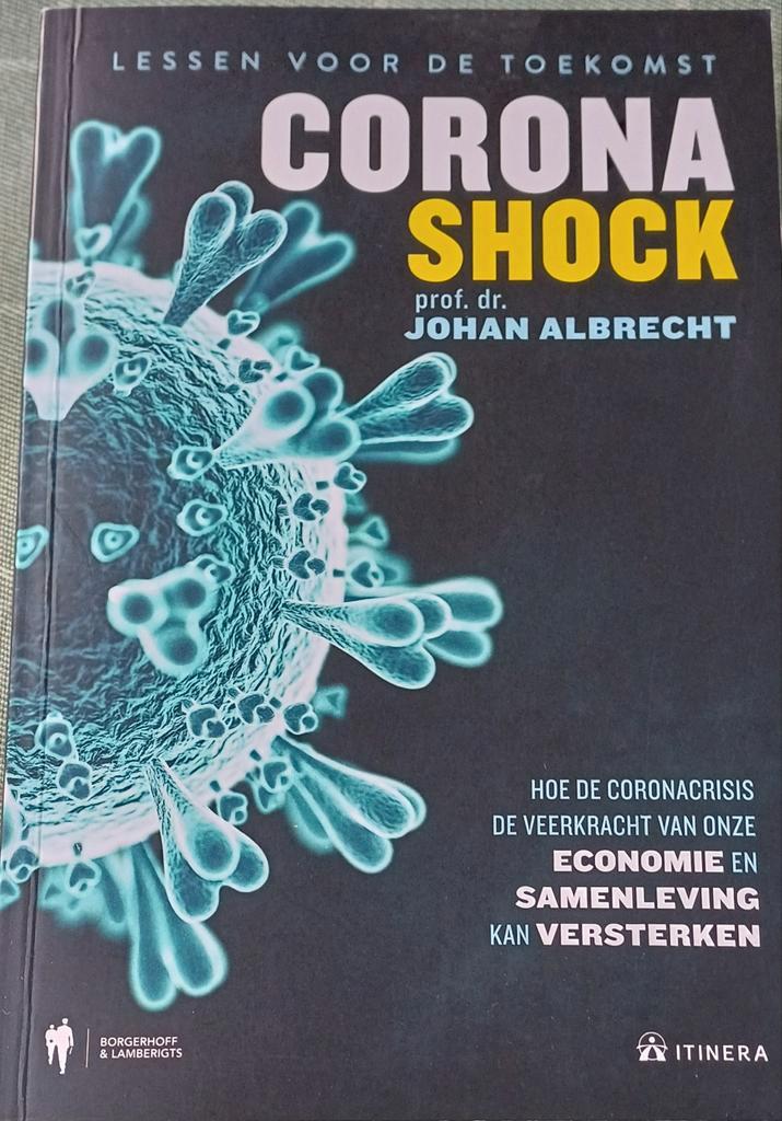 Corona Shock - Johan Albrecht, Boeken, Politiek en Maatschappij, Zo goed als nieuw, Ophalen of Verzenden