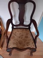 Antieke houten stoel met armleuningen, Antiek en Kunst, Ophalen