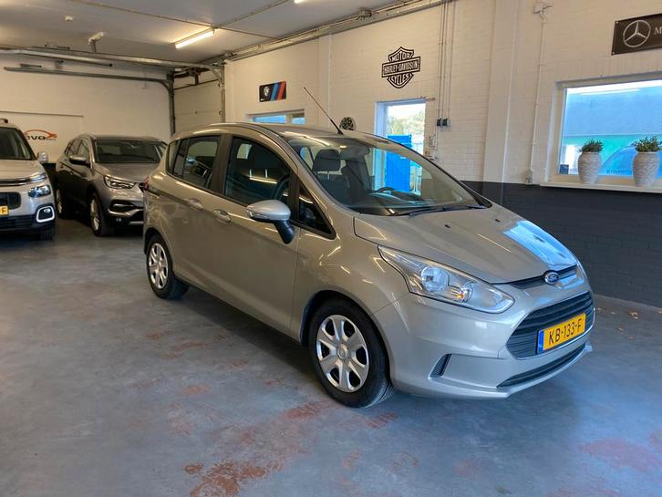 Ford B-Max 1.0 Ecoboost 74KW/ airco 100PK 2014 Grijs, Auto's, Ford, Bedrijf, B-Max, ABS, Airbags, Airconditioning, Alarm, Bluetooth