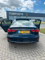 Audi A3 35 Tfsi 150pk S Tronic 2019 Blauw 3xS-line, Auto's, 65 €/maand, 15 km/l, 1498 cc, 4 cilinders