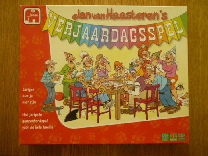 Jan van Haasteren's Verjaardagsspel, Hobby en Vrije tijd, Gezelschapsspellen | Bordspellen, Zo goed als nieuw, Ophalen of Verzenden