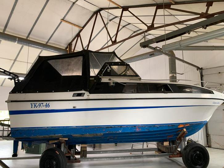 Cigala Bertinetti Narvalo 25E - Opknapper, Watersport en Boten, Motorboten en Motorjachten, Gebruikt, Polyester, 6 tot 9 meter