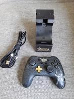 Orginele Nintendo Switch Zelda Pro Controller +Laadstation, Overige controllers, Ophalen of Verzenden, Zo goed als nieuw, Draadloos