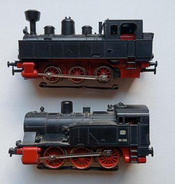 Twee Märklin stoomlocomotieven in goede staat. Wisselstroom  beschikbaar voor biedingen