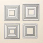 Stampin' Up! stansenset Layering Squares vierkanten, Ophalen of Verzenden, Zo goed als nieuw, Overige thema's, Pons of Mal