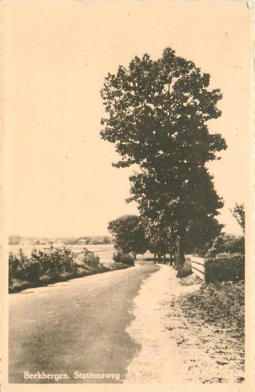(387-025-027) Beekbergen Stationsweg, Verzamelen, Ansichtkaarten | Nederland, Gelderland, Verzenden