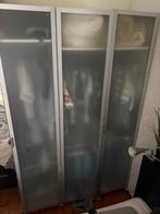 Ikea Pax Melkglas Kastdeuren 4 stuks, Ophalen, Gebruikt, 200 cm of meer, 150 tot 200 cm