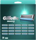 Gillette Mach3 - 20 stuks - Scheermesjes, Ophalen, Nieuw, Verzorging