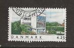 Denemarken; 1334 Woongebouwen, Verzenden, Denemarken, Gestempeld
