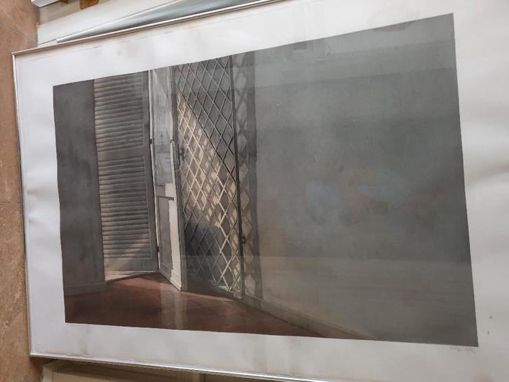 Max Kreijn, aquarel van de top aquarellist Max Kreijn, Antiek en Kunst, Kunst | Schilderijen | Klassiek, Ophalen