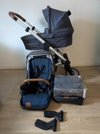 Mutsy Nio kinderwagen compleet reiswieg, voetenzak, adapters, Kinderen en Baby's, Kinderwagens en Combinaties, Gebruikt, Mutsy