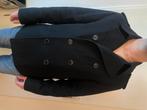 Zwarte trenchcoat H&M heren M 50 peacoat warme gevoerde herf, Ophalen, Maat 48/50 (M), Zwart, H&M