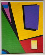 Abstract olieverf / maroufle Hilde van der Linden, Ophalen of Verzenden
