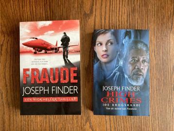 2 boeken van Joseph Finder beschikbaar voor biedingen