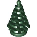 Lego, Pijnboom 2x2x4 2435 6403580 nieuw Donker groen (80), Lego, Lego, Lego, Nieuw