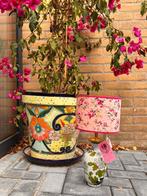 Moooe cloissoné-vaaslamp, Huis en Inrichting, Lampen | Tafellampen, Ophalen of Verzenden, Nieuw, Stof