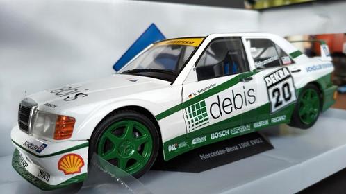 Mercedes Benz 190 evo2 DTM Debis Schumacher 1:18 Solido Pol, Hobby en Vrije tijd, Modelauto's | 1:18, Nieuw, Auto, Solido, Ophalen of Verzenden