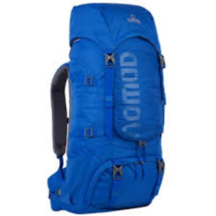 Backpack Nomad Batura 55 Olympian Blue, Sieraden, Tassen en Uiterlijk, Tassen | Reistassen en Weekendtassen, Gebruikt, Blauw, 60 tot 80 cm