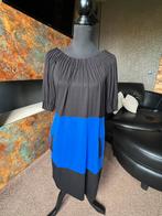 Zwart met kobaltblauw jurkje, maat 38, Kleding | Dames, Maat 38/40 (M), Zwart, Ophalen of Verzenden, Zo goed als nieuw