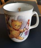 Teddybeer Danser met Stokhoed & Bloe. Rose of England., Ophalen of Verzenden, Zo goed als nieuw, Porselein