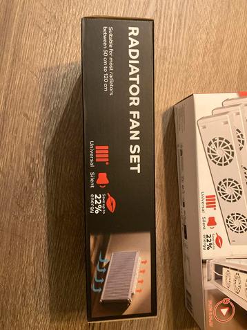 Radiator Ventilator Set - Nieuw in doos beschikbaar voor biedingen