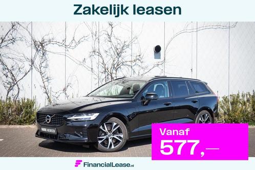 Volvo V60 Recharge T6 AWD R-Design | Schuif-/kanteldak | Tre, Auto's, Volvo, Bedrijf, Lease, Financial lease, V60, ABS, Achteruitrijcamera