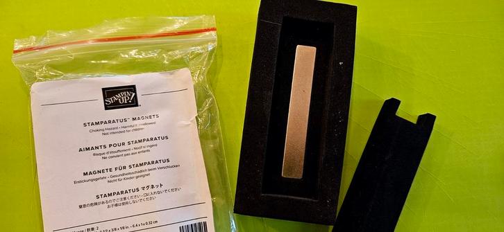 Magneten stempelklapper Stamparatus Stampin Up NIEUW, Hobby en Vrije tijd, Stempelen, Nieuw, Clearstamp, Ophalen of Verzenden
