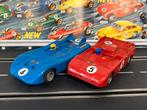 Scalextric Matra Simca + Alfa Romeo vintage slot cars, Ophalen of Verzenden, Gebruikt, Elektrisch, Overige merken