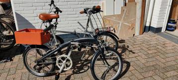 2 vouwfietsen beschikbaar voor biedingen