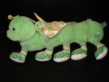 LOTS A LEGGS RUPS PLUCHE VELOURS GROEN MET 10 POOTJES EN beschikbaar voor biedingen