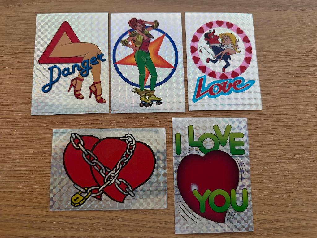 Panini fantastickers holo divers, Ophalen, Zo goed als nieuw, Plaatje