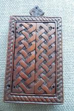 antiek gesneden houten triptiek, Ethiopië, Koptisch, Antiek en Kunst, Ophalen of Verzenden