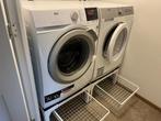 AEG Wasmachine + Warmtepompdroger, Witgoed en Apparatuur, 8 tot 10 kg, Ophalen, Gebruikt, 85 tot 90 cm