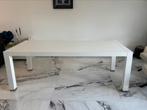 Eettafel wit hoogglans, Ophalen, 100 tot 150 cm, 200 cm of meer, Zo goed als nieuw