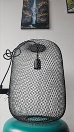 Zwarte hanglamp industrieel, Huis en Inrichting, Lampen | Hanglampen, Ophalen, Zo goed als nieuw, Metaal, Minder dan 50 cm