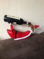 Houten Kerst Eend Flessenhouder, Ophalen, Gebruikt