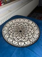 Marokaanse schaal, Ophalen, Rond, Minder dan 50 cm, Zo goed als nieuw