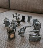 Antieke tinnen figuurtjes., Ophalen of Verzenden