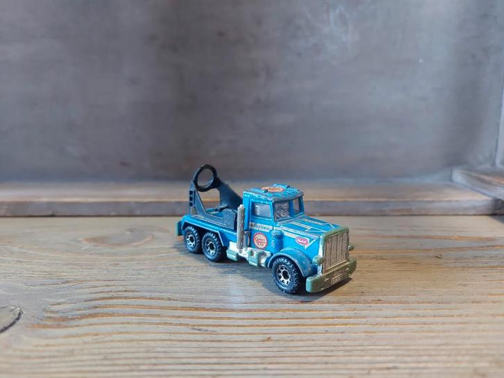 Matchbox Peterbilt Cementtruck 1981, Hobby en Vrije tijd, Modelbouw | Auto's en Voertuigen, Gebruikt, Truck, 1:50 of kleiner, Overige merken