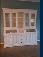 Witte buffetkast / grutterskast, Huis en Inrichting, Ophalen, Gebruikt, 200 cm of meer, 200 cm of meer