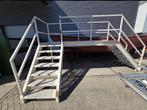 Bordes/trap, Doe-het-zelf en Verbouw, Ladders en Trappen, Ophalen of Verzenden, Gebruikt, Trap, 2 tot 4 meter